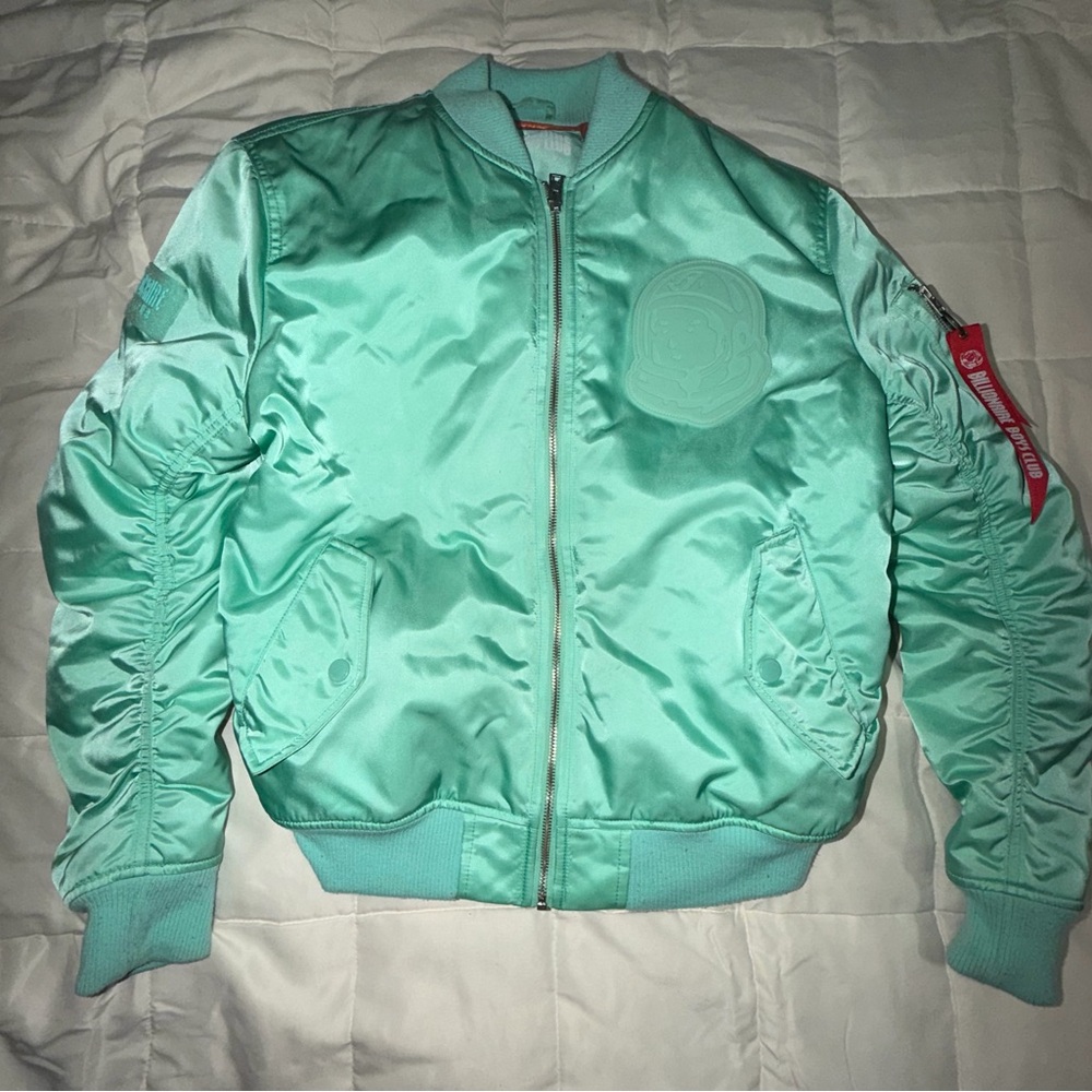 Billionaire Boys Club Teal Bomber Jacket